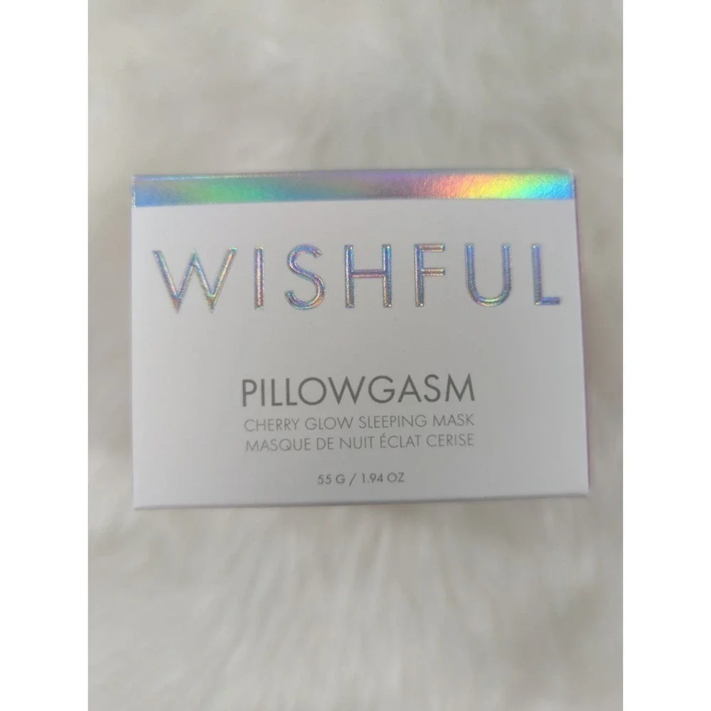 Wishful Pillowgasm Vitamin-Rich Cherry Glow Sleep Mask‎ BNIB
